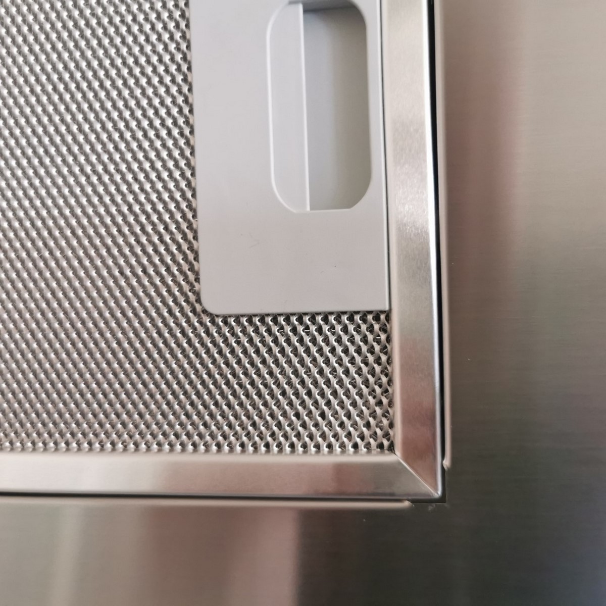 Built-in kitchen hood 52 cm stainless steel front compatible inka smart Marplast